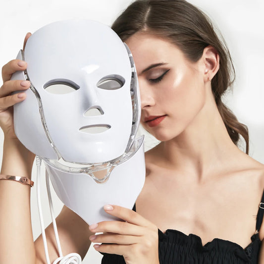 7-Color LED Light Therapy Mask – Revitalize, Brighten, and Transform Your Skin from Home!